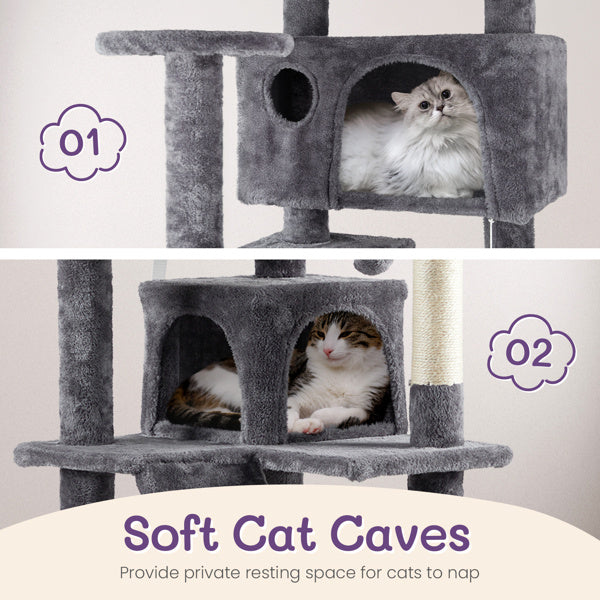 LuneluX – Vertical Retreat 53″ Cat Lounge