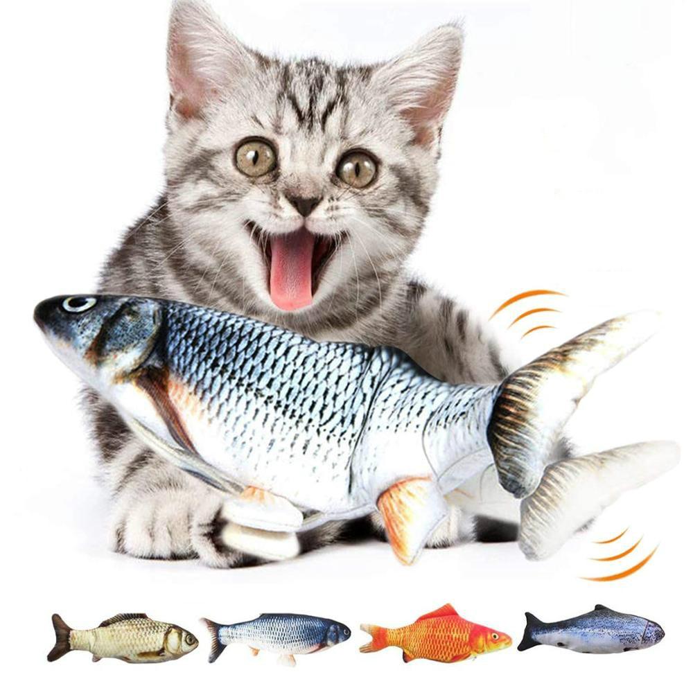 PurrFlip USB Rechargeable Flopping Fish Toy